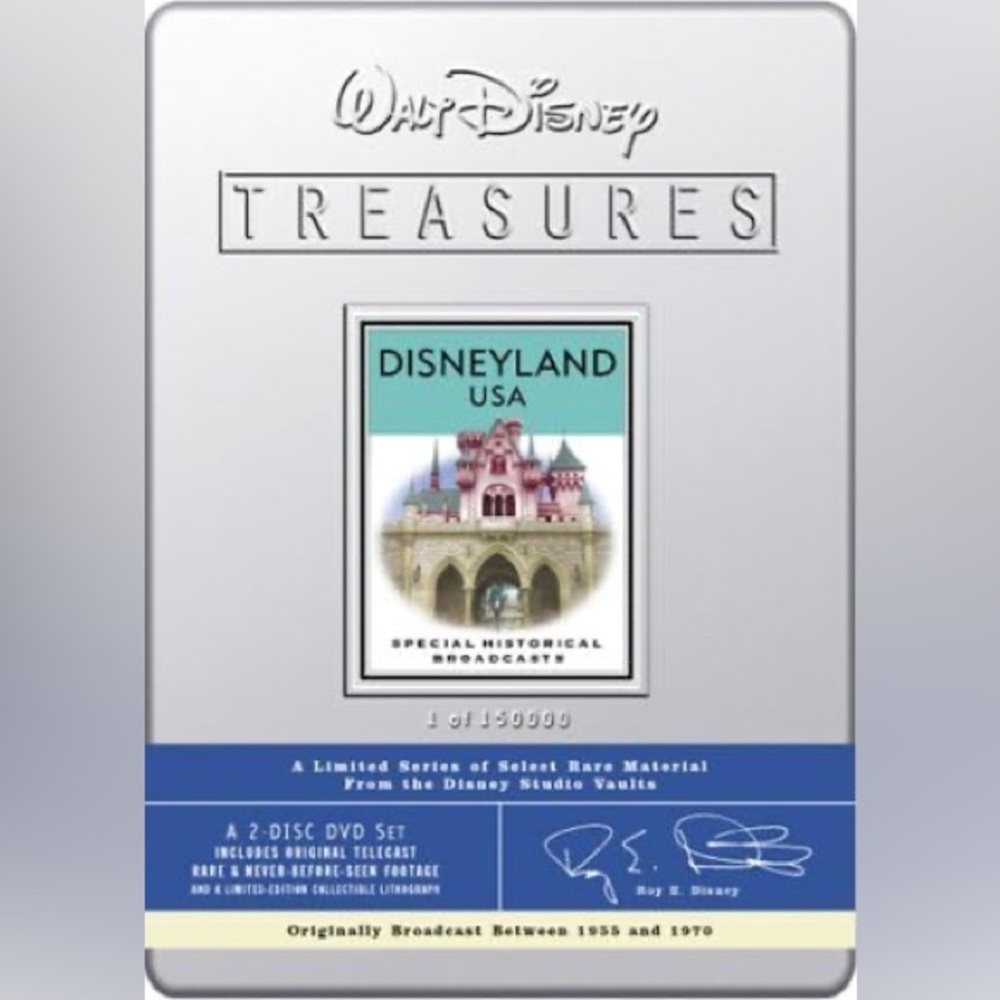 DISNEY TREASURES USA COLLECTIBLE TIN